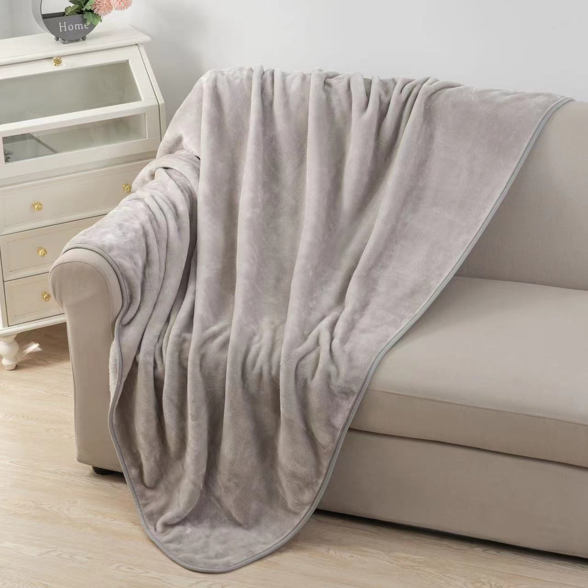 Mink Super Soft Warm Faux Fur Animal Skins Blanket Sofa Bed Throw in Double & King Size (Leopard, Double 150 x 200cm)