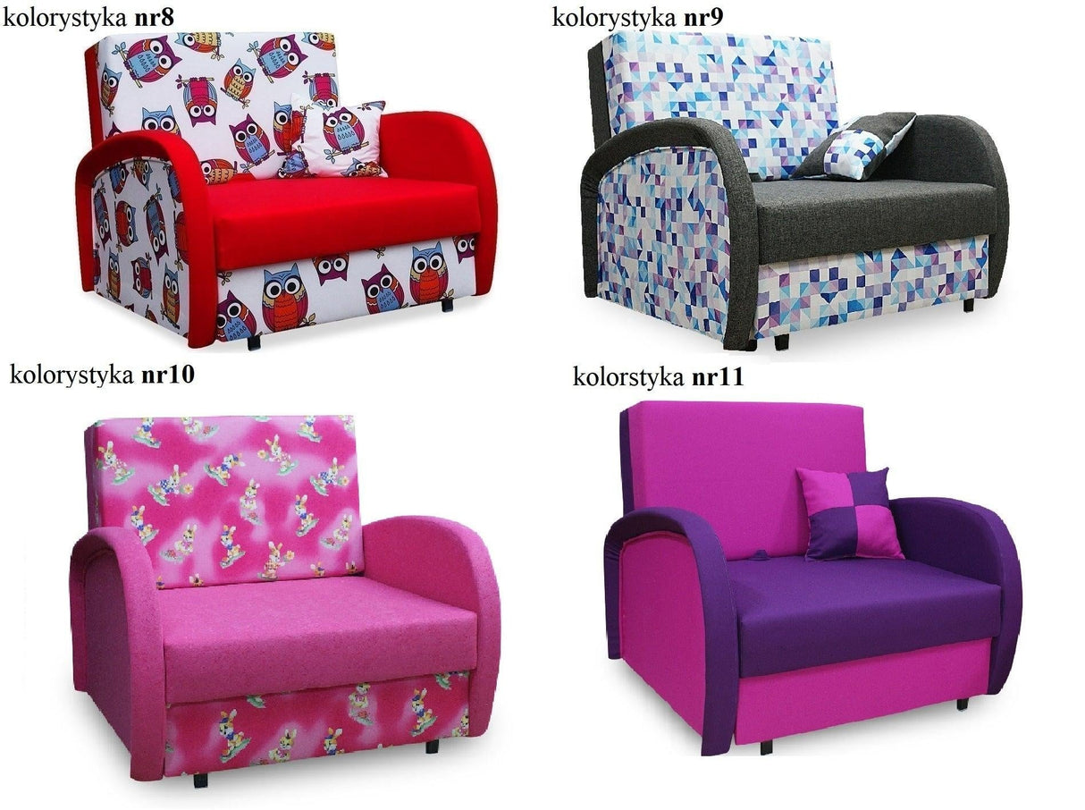 SINGLE SOFA BED SUZIE 97CM