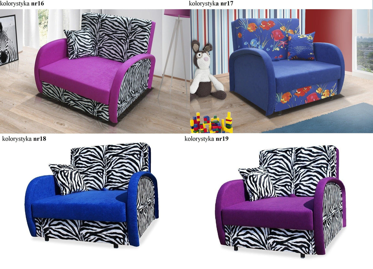 SINGLE SOFA BED SUZIE 97CM