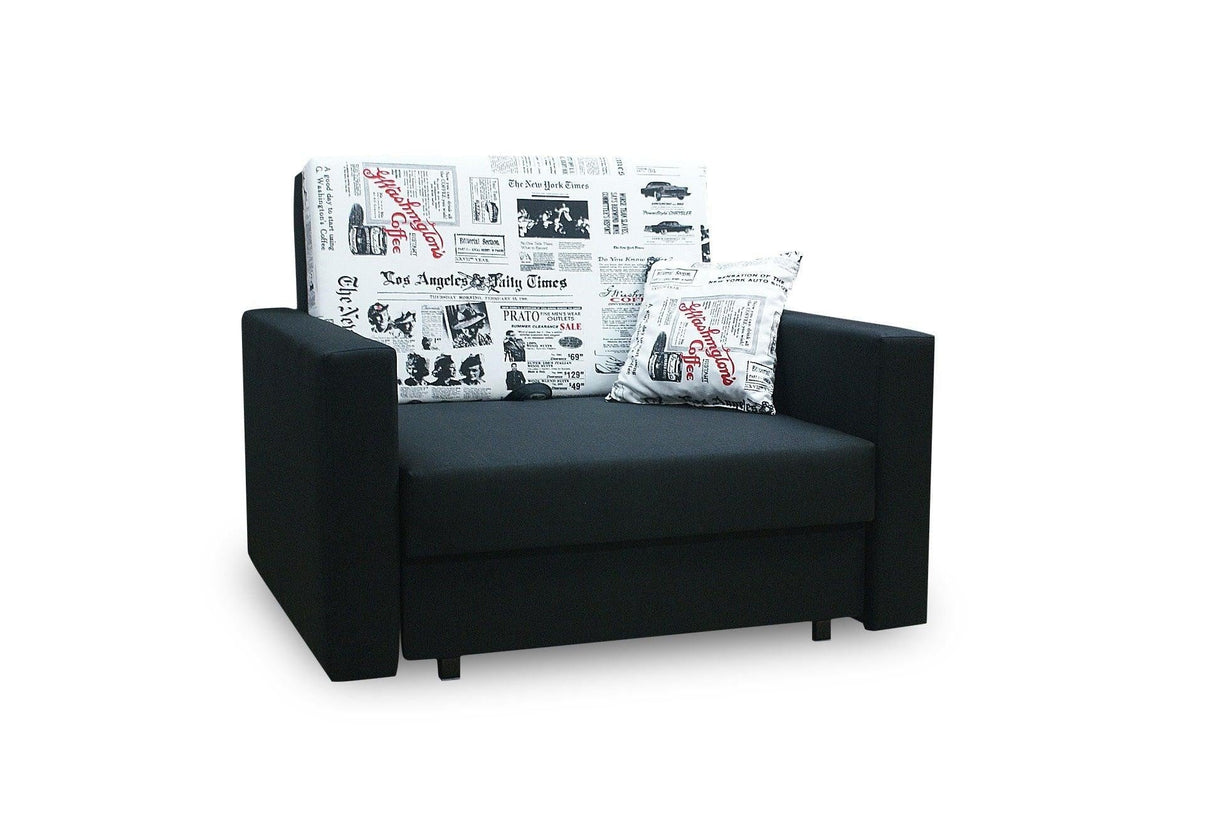 SINGLE SOFA BED SMART I 108CM CHOICE OF COLOR