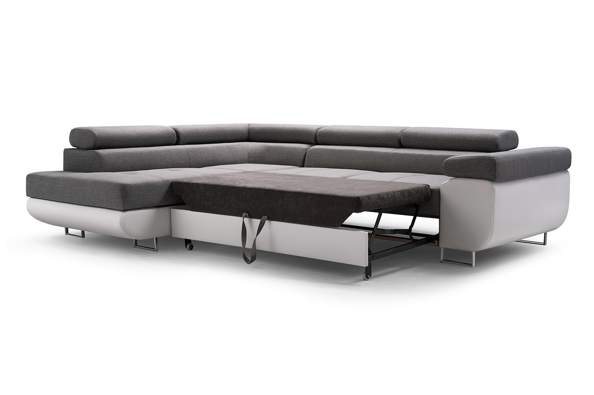 CORNER SOFA BED ASHLEY 273cm