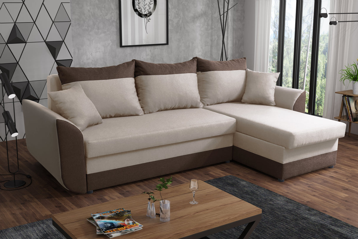 CORNER SOFA BED TRINITY 234CM