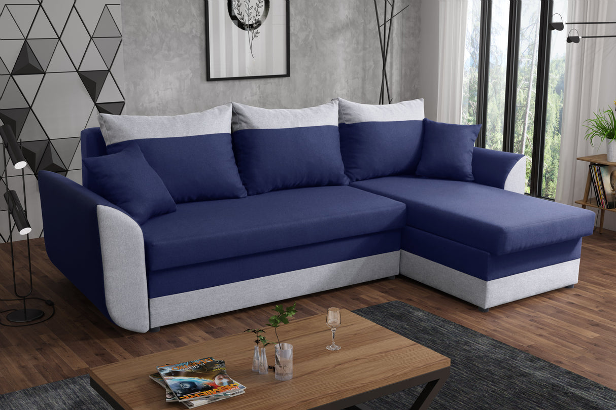 CORNER SOFA BED TRINITY 234CM