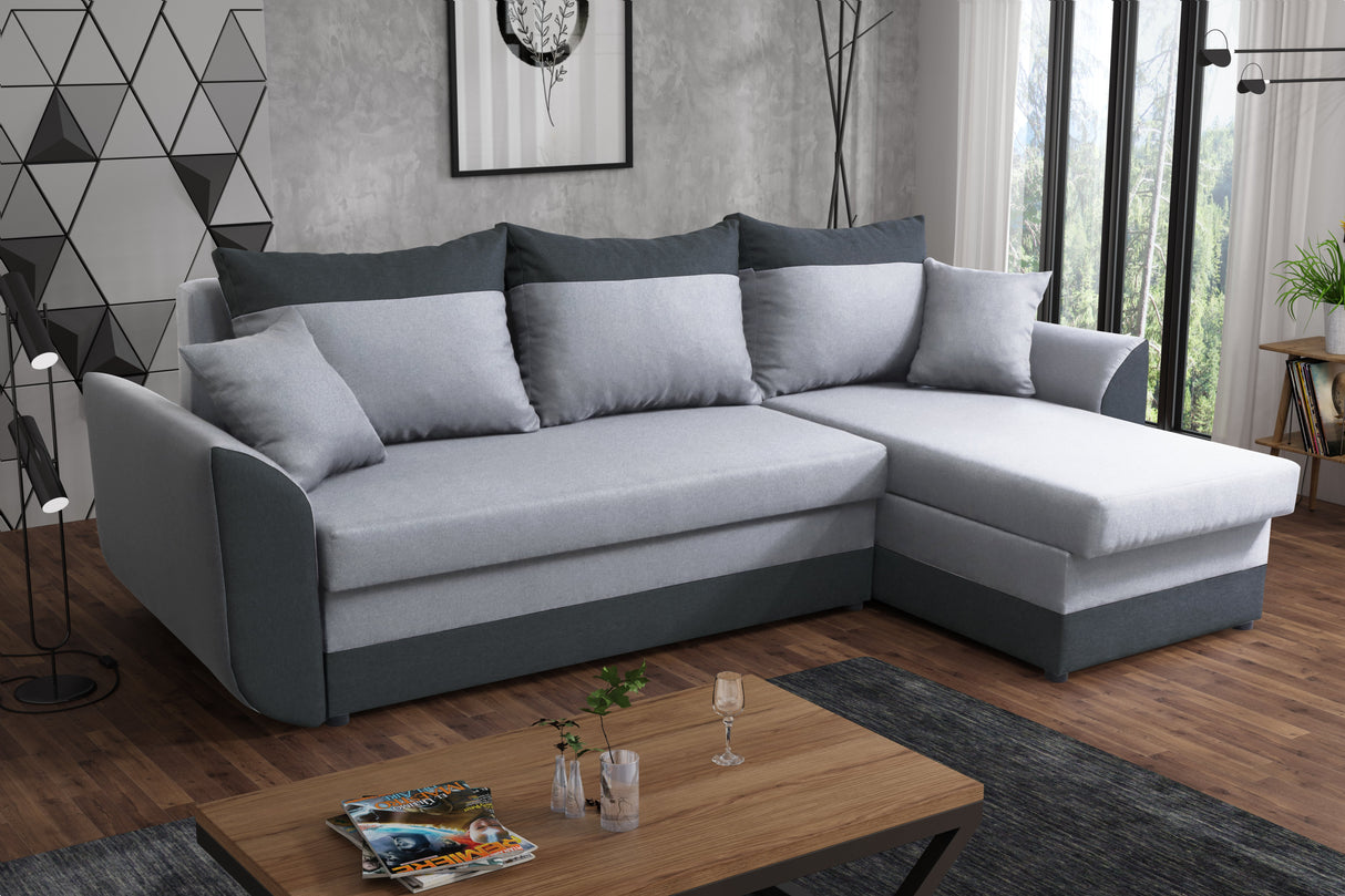 CORNER SOFA BED TRINITY 234CM WHOLESALE