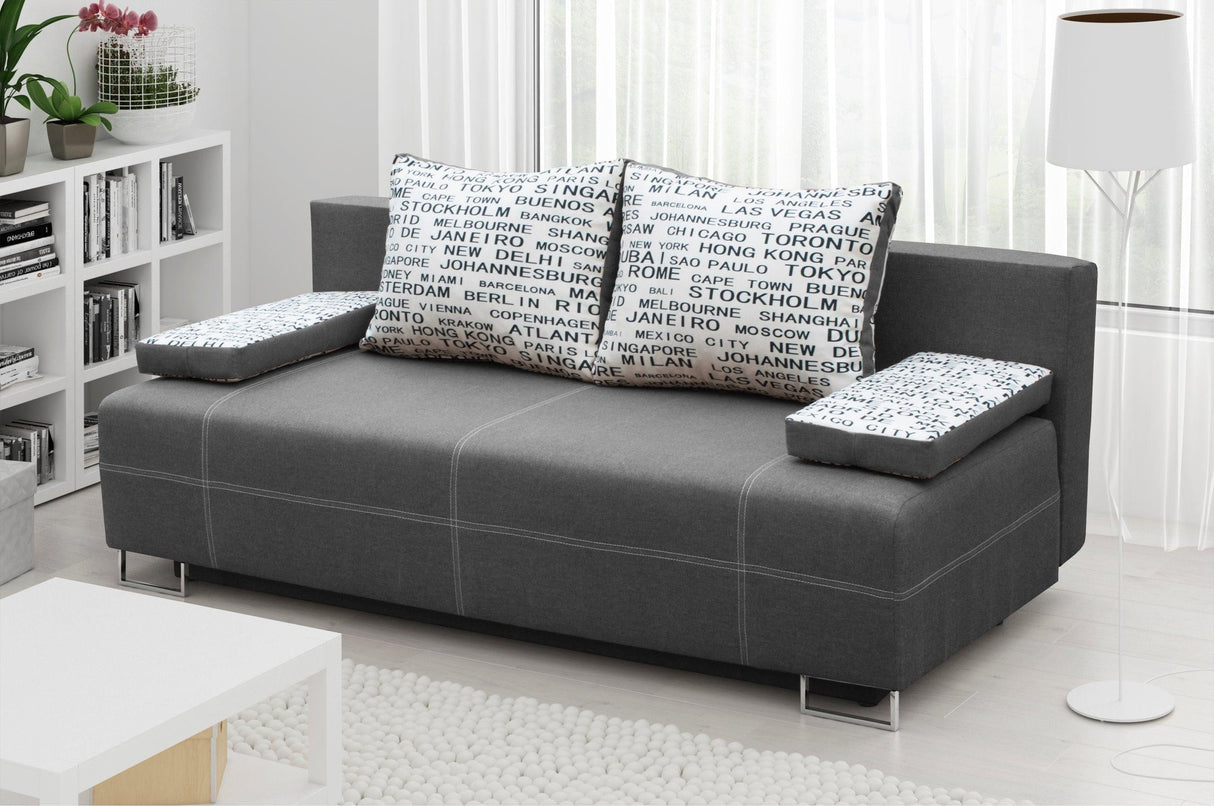 SOFA BED RIVIA 195CM CHOICE OF COLOR