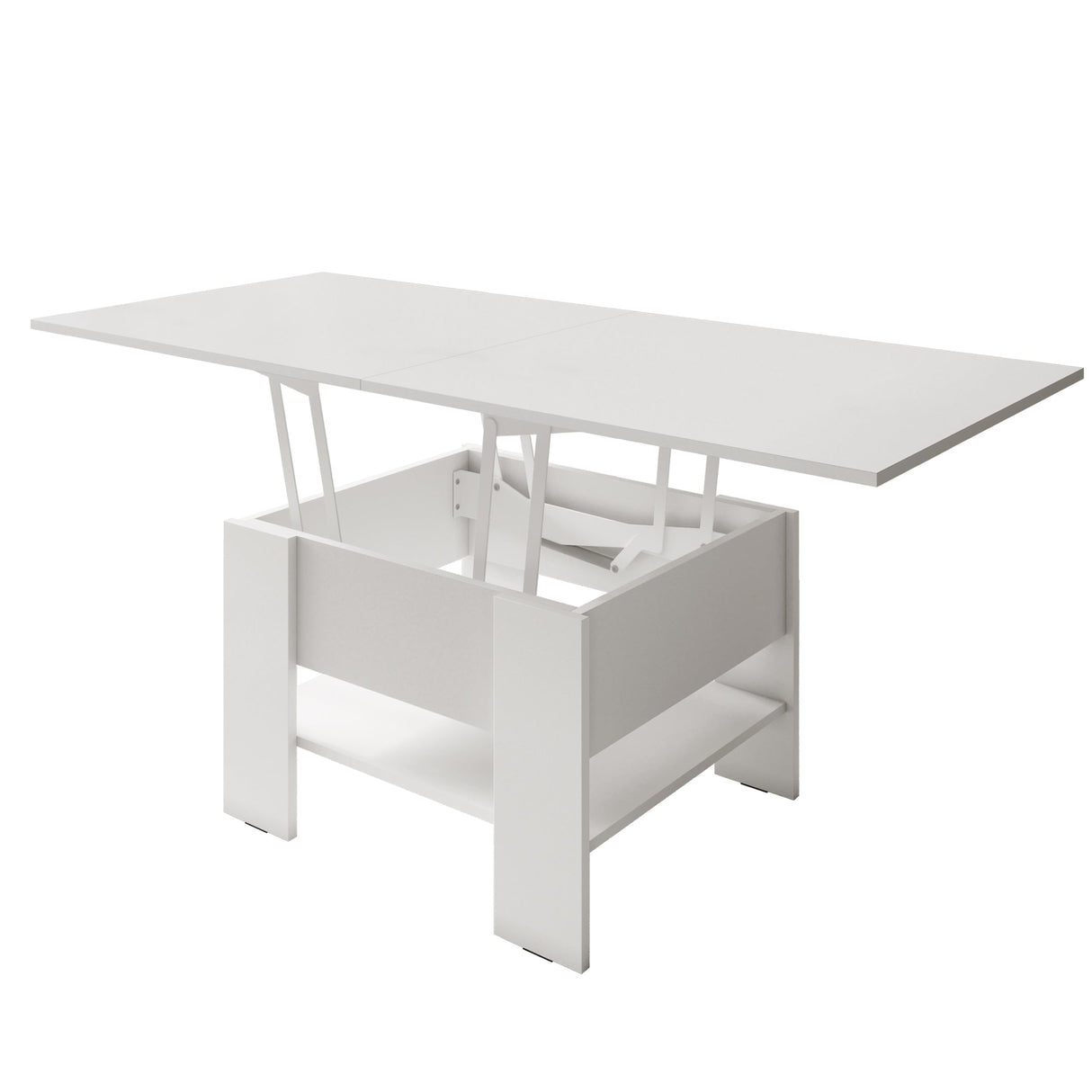 LIFTABLE AND EXTANDABLE COFFEE TABLE SKY 70X80 70X160CM CHOICE OF 4 COLORS