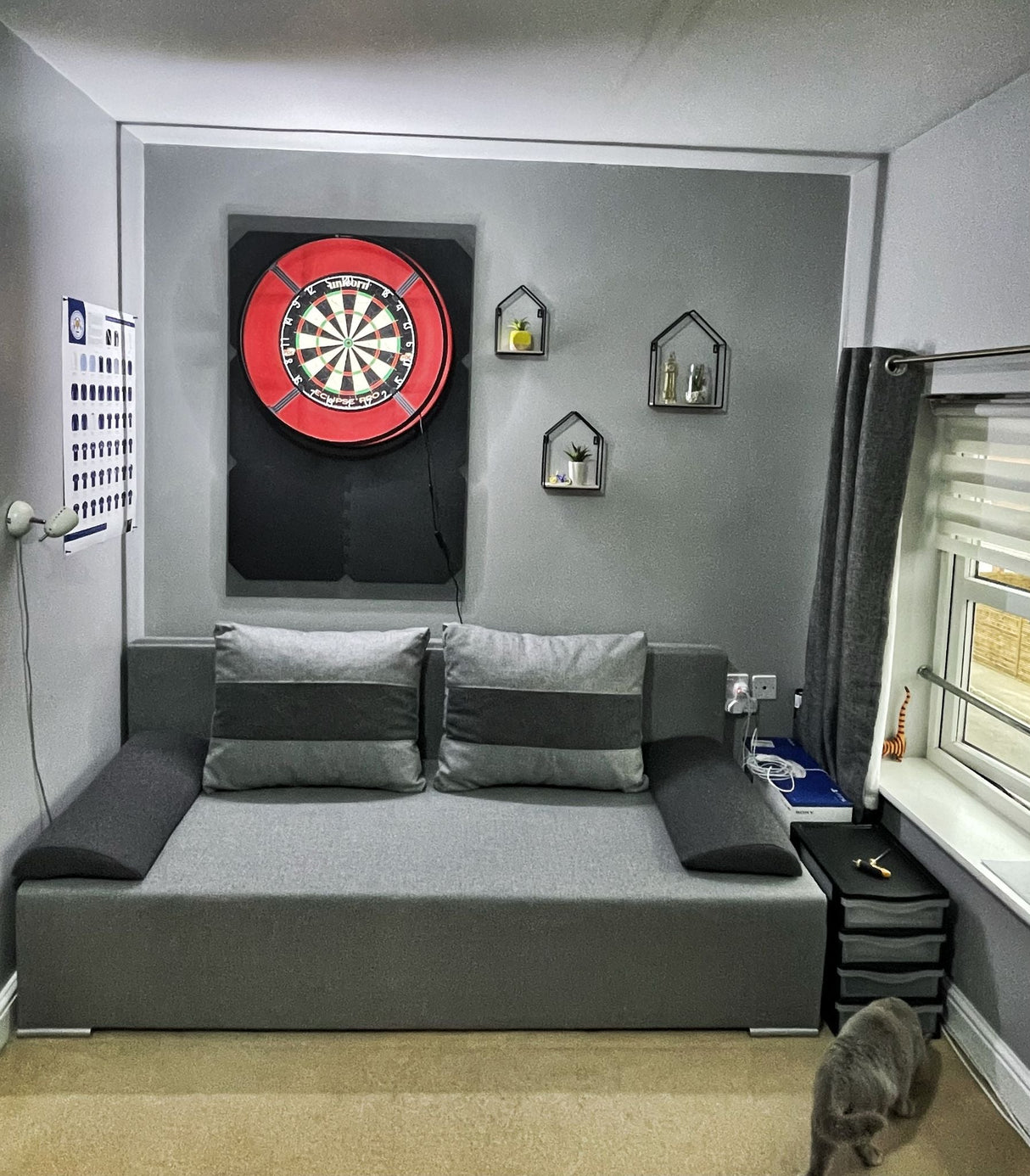 SOFA BED VERA 197CM CHOICE OF COLOR