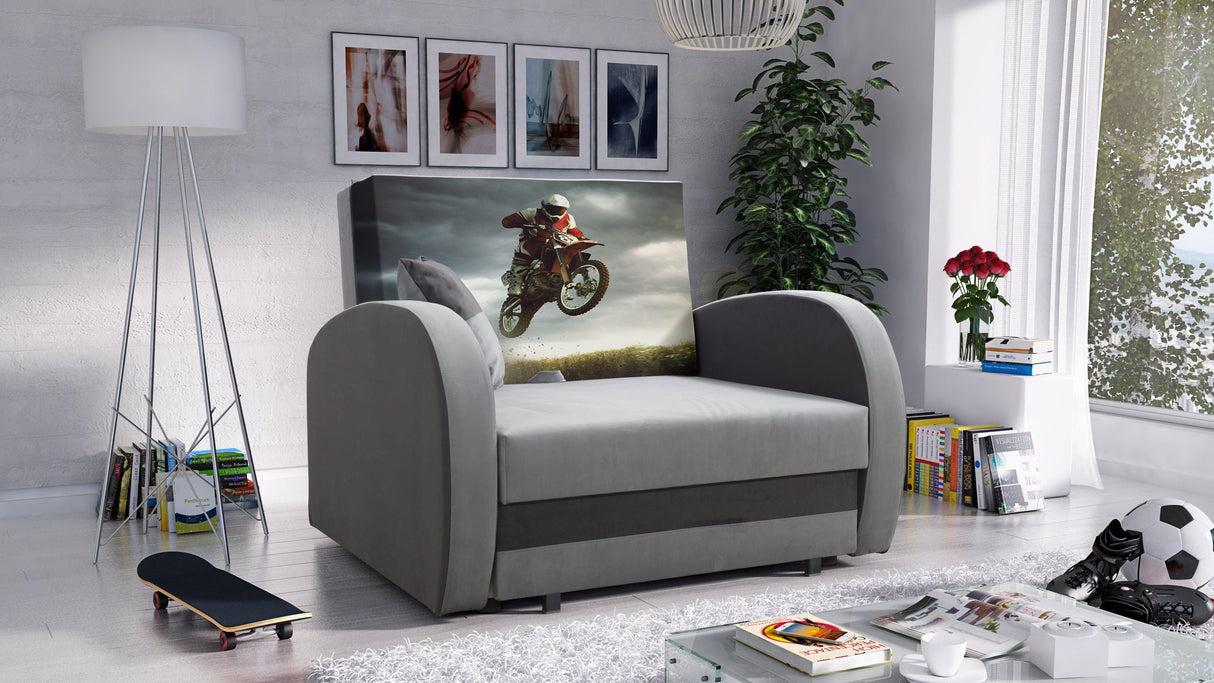 SINGLE SOFA BED TOLA 100CM