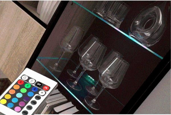 TV WALL UNIT SALSA WHITE MATTE