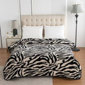 Mink Super Soft Warm Faux Fur Animal Skins Blanket Sofa Bed Throw in Double & King Size (Leopard, Double 150 x 200cm)