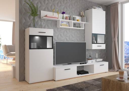 TV WALL UNIT MAXI White