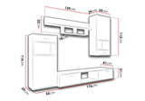 TV WALL UNIT MAXI White