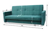 SOFA BED COSMO 210cm CHOICE OF COLOR