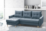 CORNER SOFA BED BRIAN (NO95) 222x140cm universal - eurohomeware