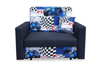 SINGLE SOFA BED SMART I 108CM CHOICE OF COLOR