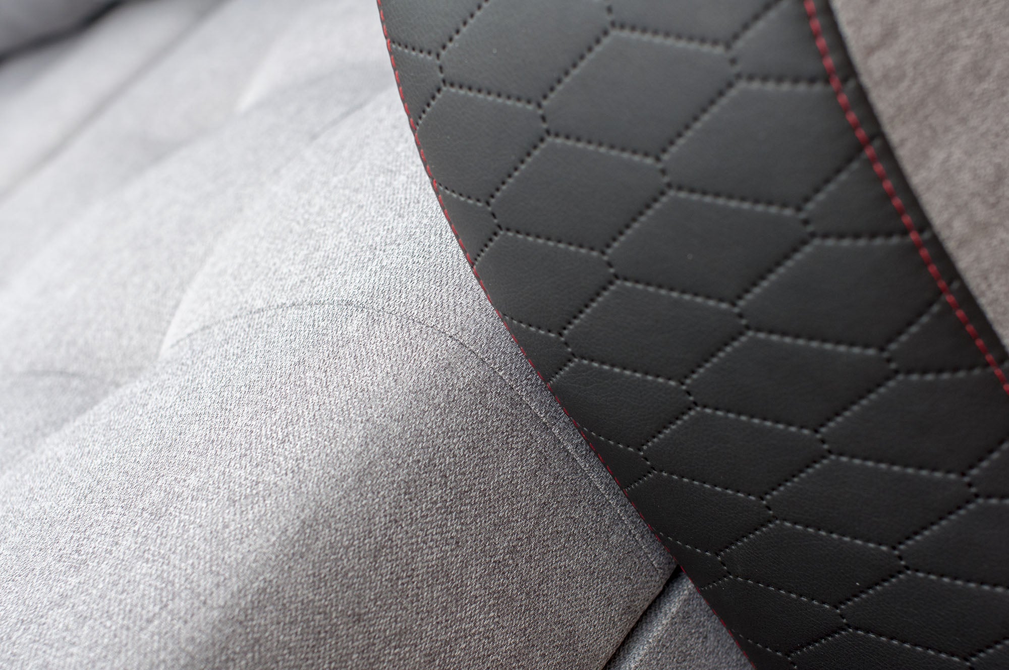 CORNER SOFA BED SAM GREY /BLACK 236CM universal - eurohomeware