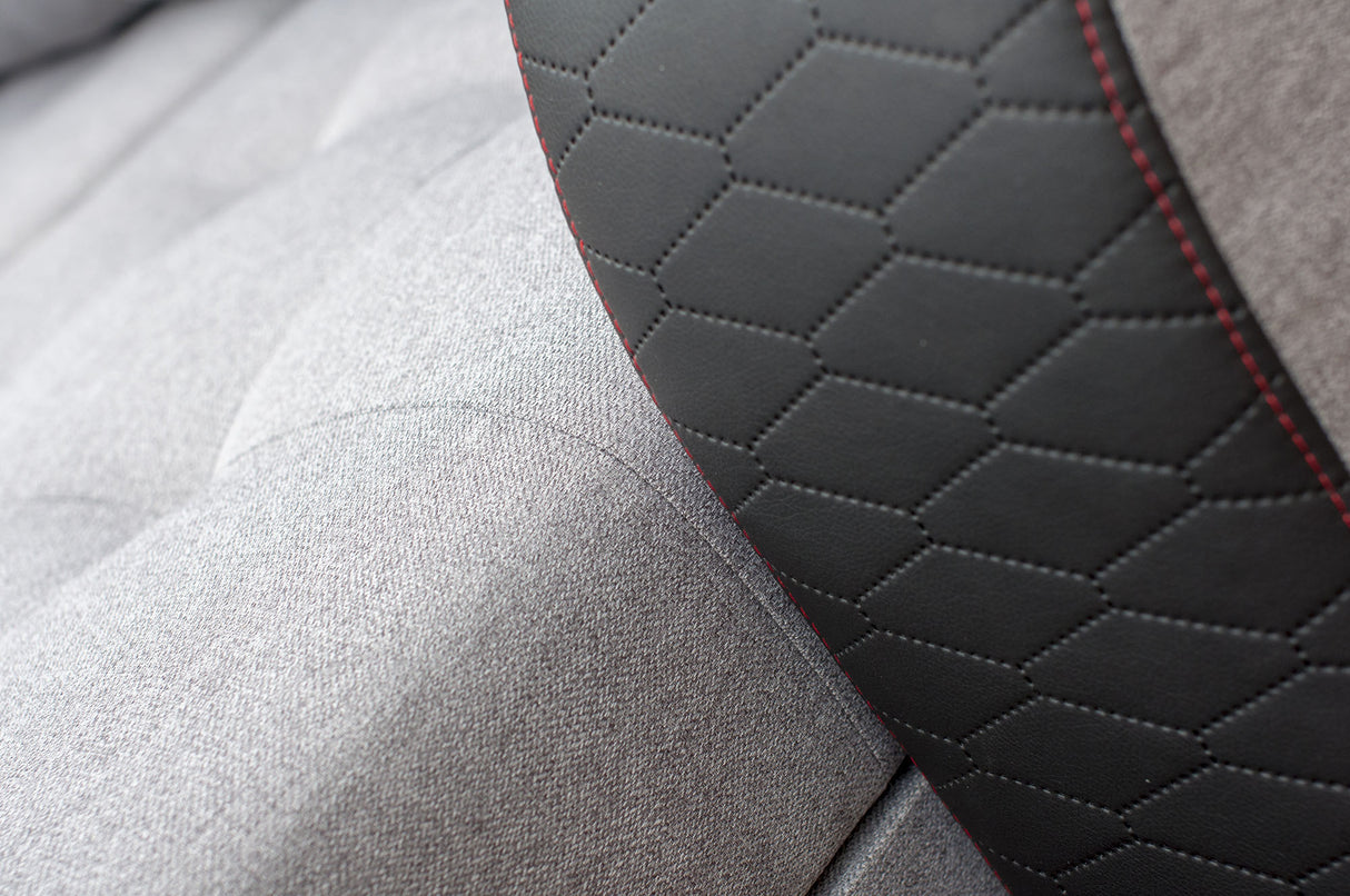 CORNER SOFA BED SAM GREY /BLACK 236CM universal - eurohomeware