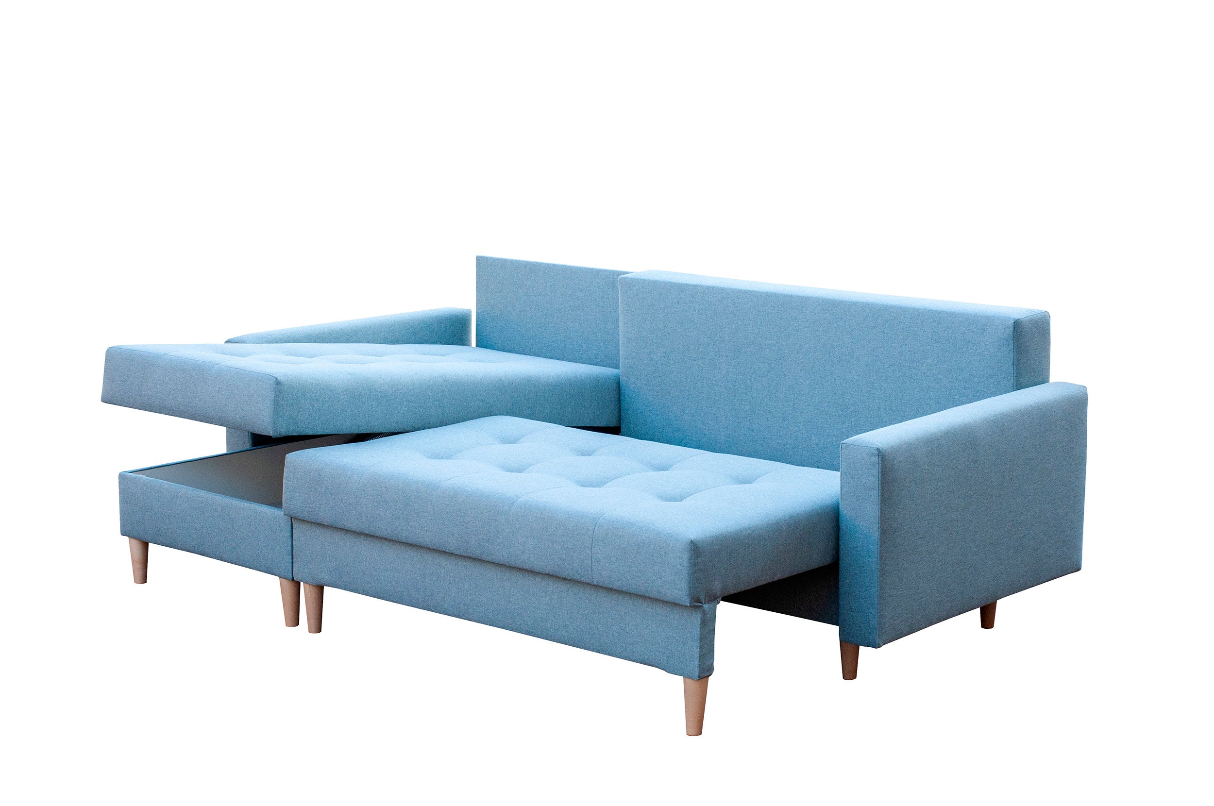 CORNER SOFA BED BRIAN (NO96) 222x140cm universal WHOLESALE