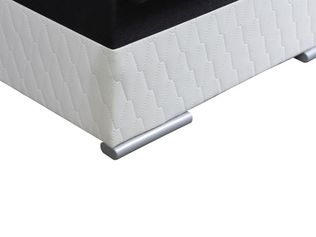 CORNER SOFA BED SAM GRAPHITE / WHITE 236CM universal - eurohomeware