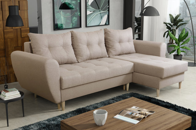 CORNER SOFA BED PALMO 240cm universal - eurohomeware