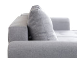 CORNER SOFA BED PALMO GRAPHITE 240cm universal WHOLESALE
