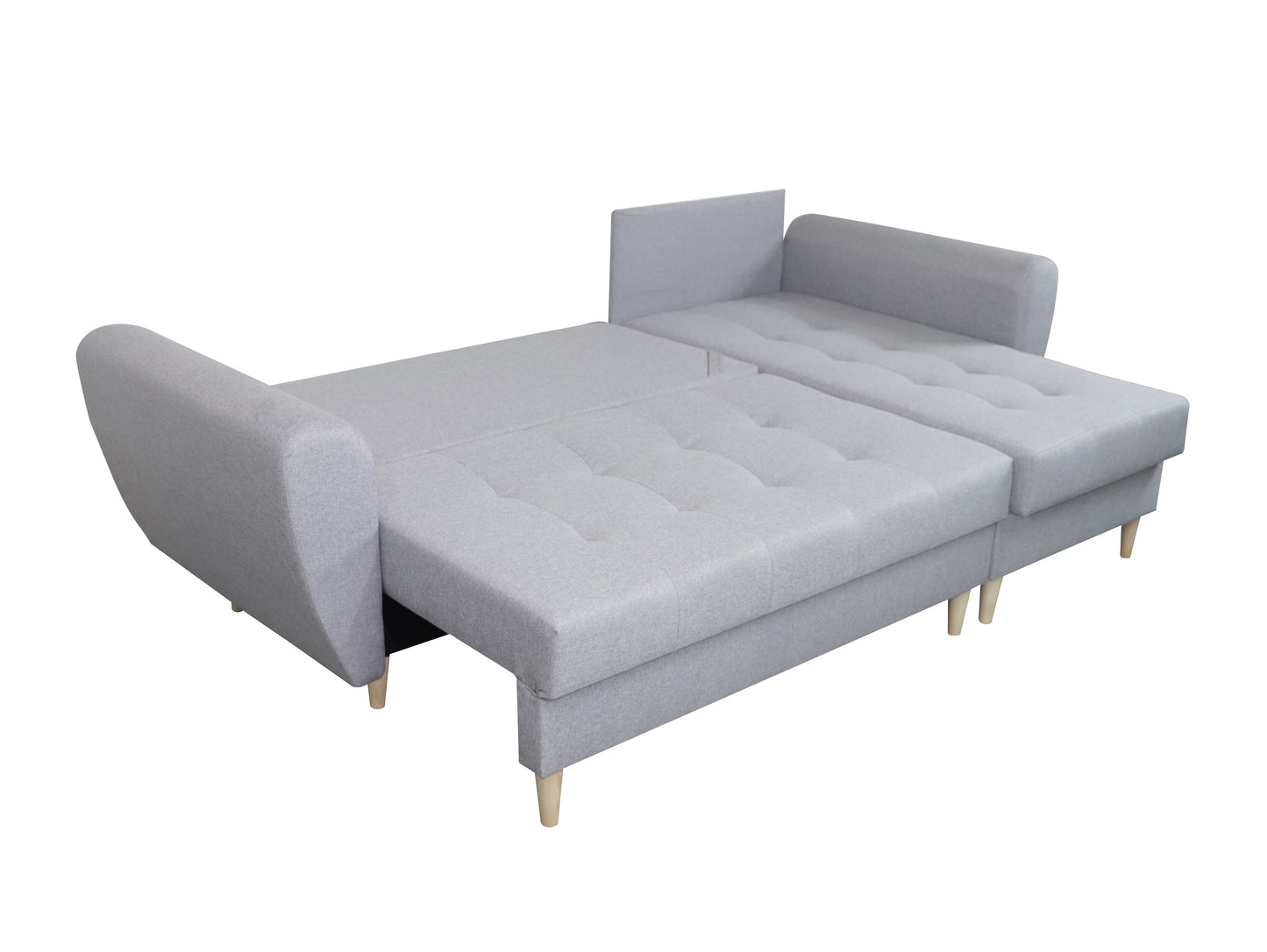 CORNER SOFA BED PALMO MUSTARD YELLOW 240cm universal - eurohomeware