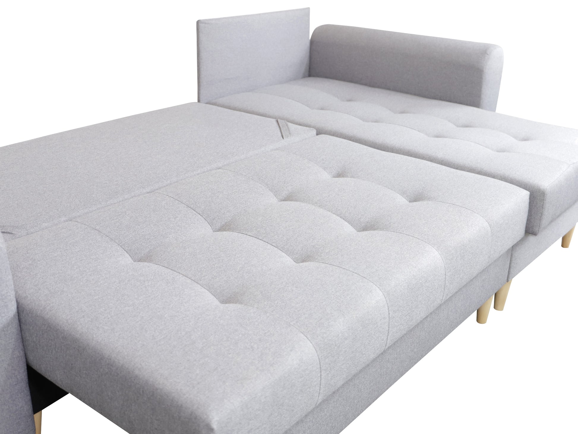 CORNER SOFA BED PALMO GREY 240cm universal - eurohomeware