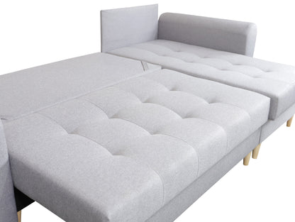 CORNER SOFA BED PALMO MUSTARD YELLOW 240cm universal - eurohomeware