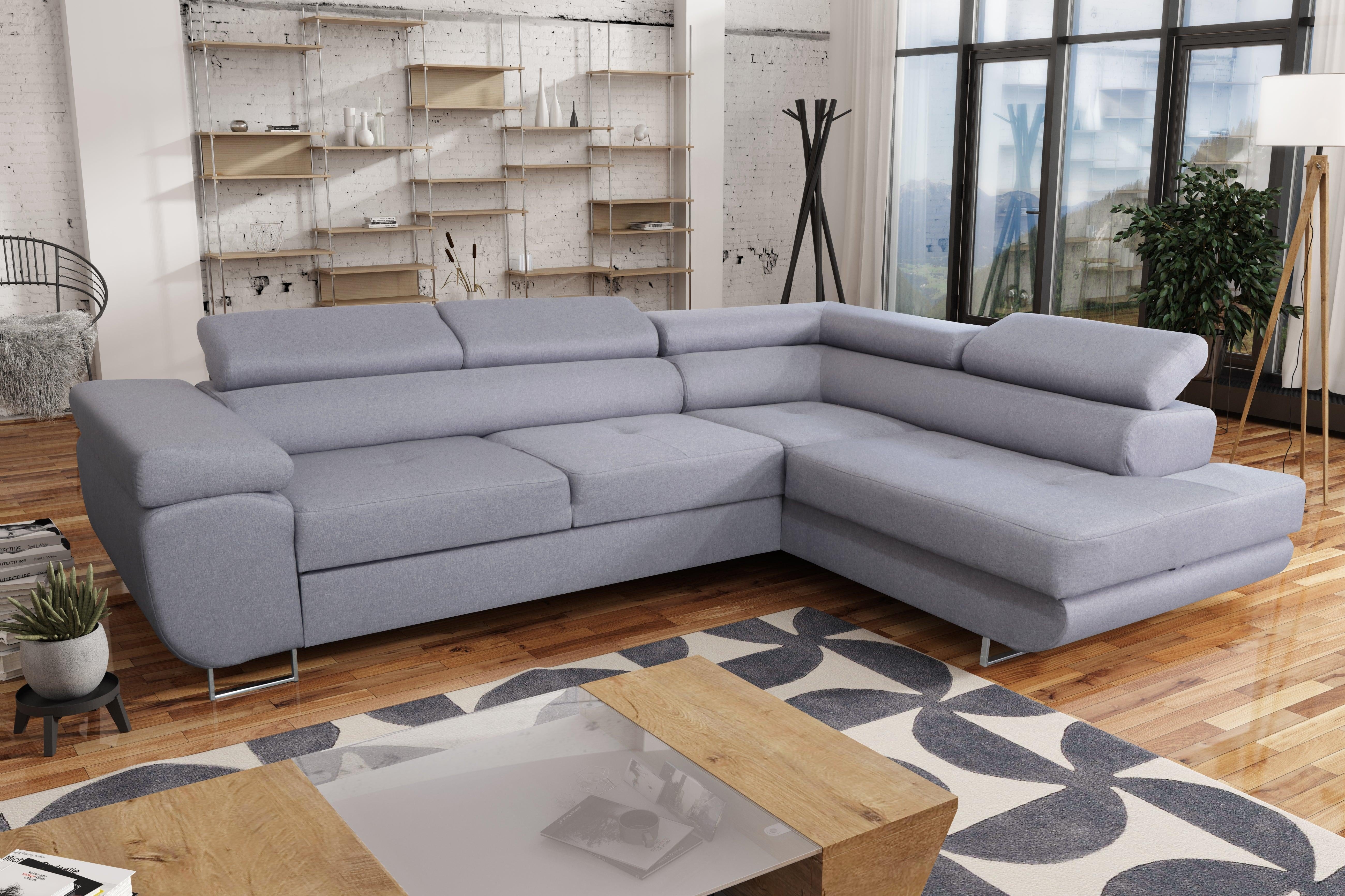 CORNER SOFA BED CALIPSO 275CM MALMO 90