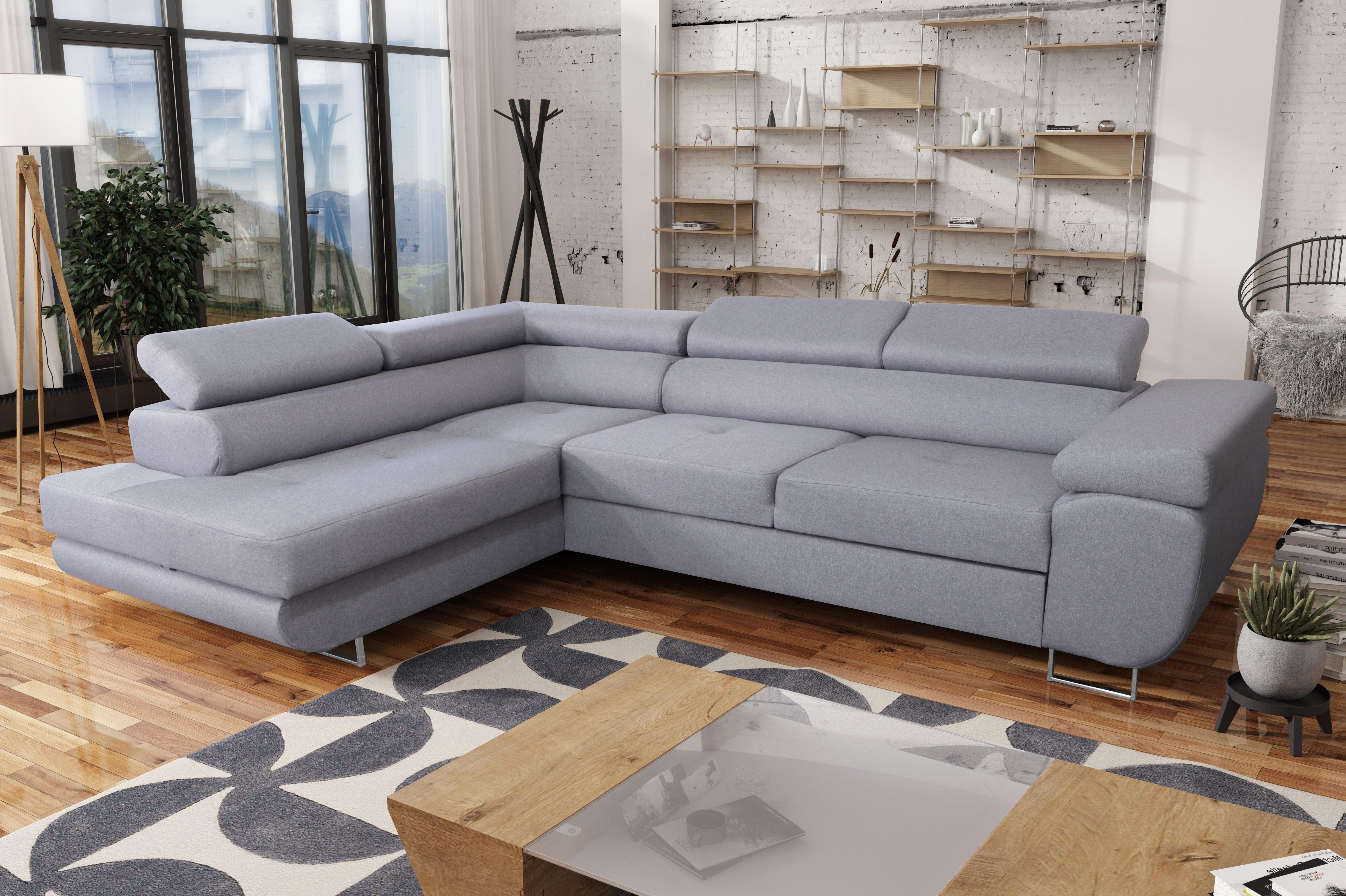 CORNER SOFA BED CALIPSO 275CM MALMO 90