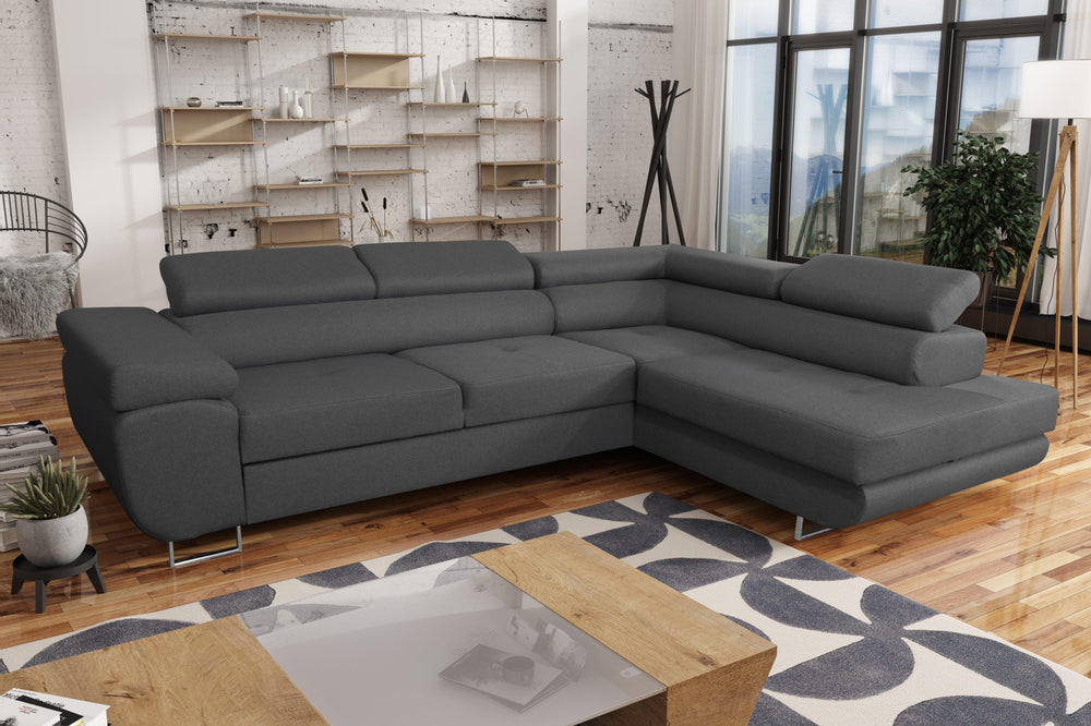 CORNER SOFA BED CALIPSO 275CM MALMO 95