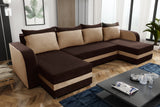 CORNER SOFA BED ALEXA U SHAPE