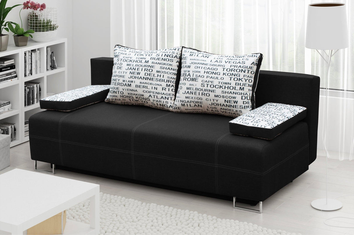 SOFA BED RIVIA 195CM CHOICE OF COLOR