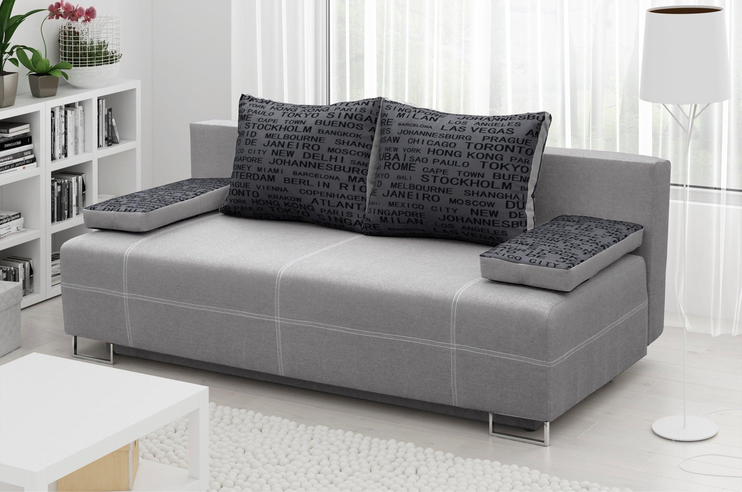 SOFA BED RIVIA 195CM CHOICE OF COLOR