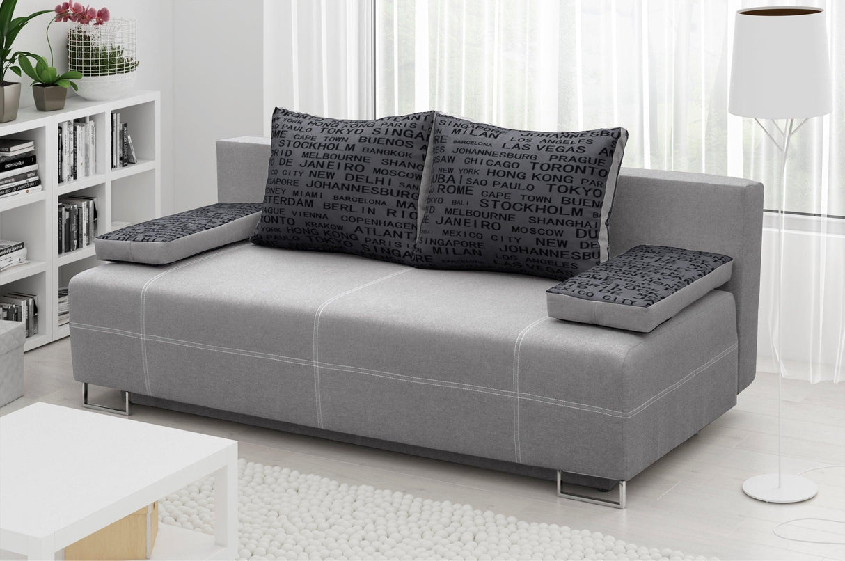 SOFA BED RIVIA 195CM CHOICE OF COLOR