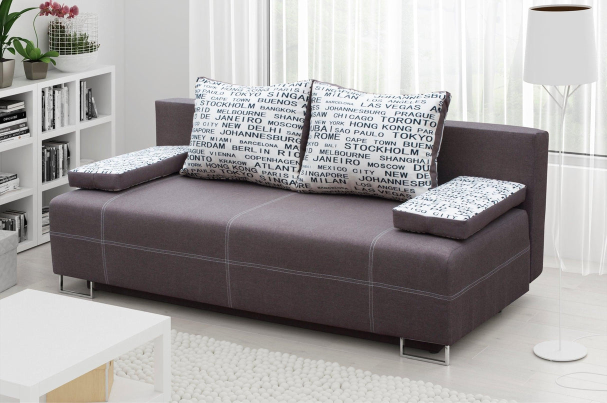 SOFA BED RIVIA 195CM CHOICE OF COLOR