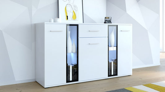 SIDEBOARD SAMBA WHITE 140CM - eurohomeware