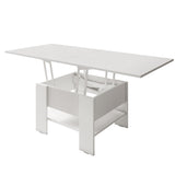 LIFTABLE AND EXTANDABLE COFFEE TABLE SKY 70X80 70X160CM CHOICE OF 4 COLORS