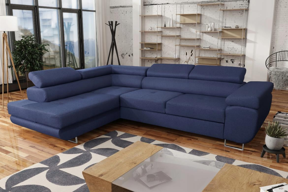 CORNER SOFA BED CALIPSO 275CM MALMO 79