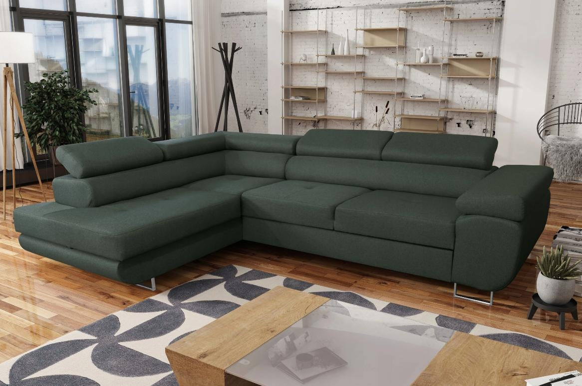CORNER SOFA BED CALIPSO 275CM MALMO 37