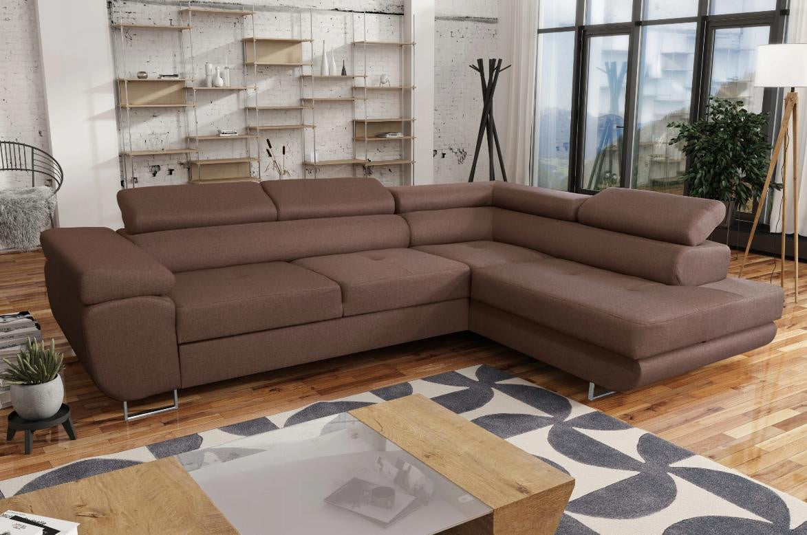 CORNER SOFA BED CALIPSO 275CM MALMO 26