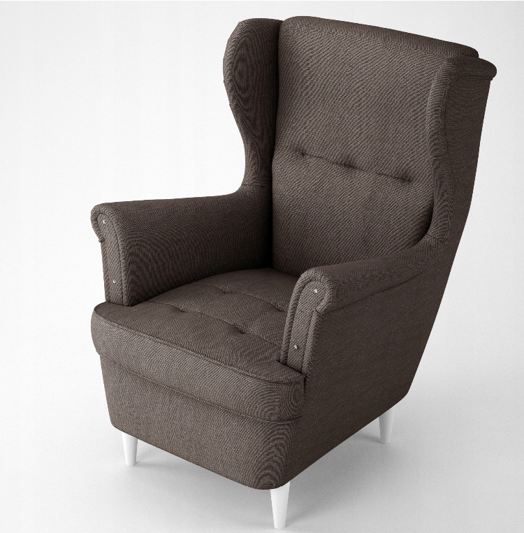 BROWN ARMCHAIR TOM - eurohomeware