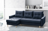 CORNER SOFA BED BRIAN 222x140cm universal - eurohomeware