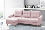 CORNER SOFA BED BRIAN 222x140cm universal - eurohomeware