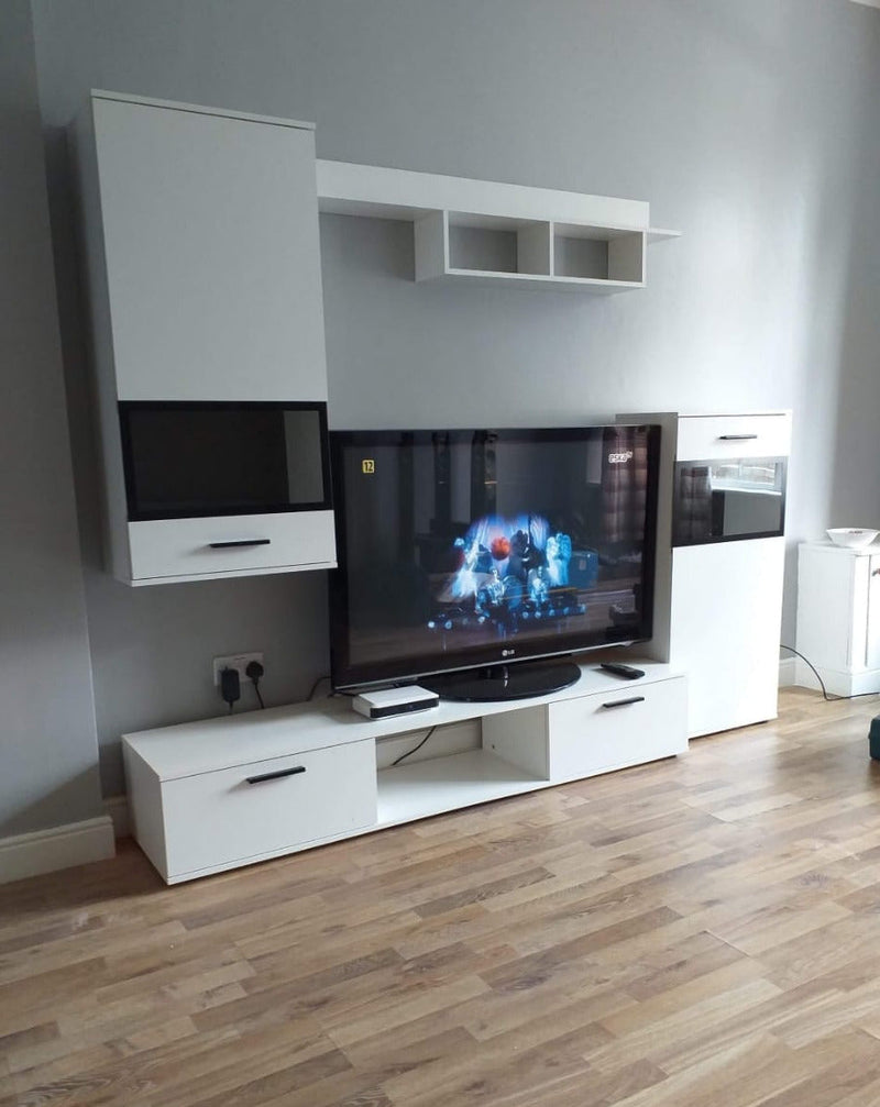 TV WALL UNIT MAXI White