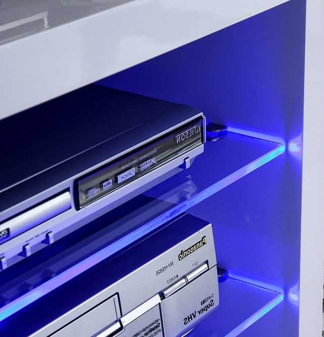 TV WALL UNIT SALSA WHITE MATTE