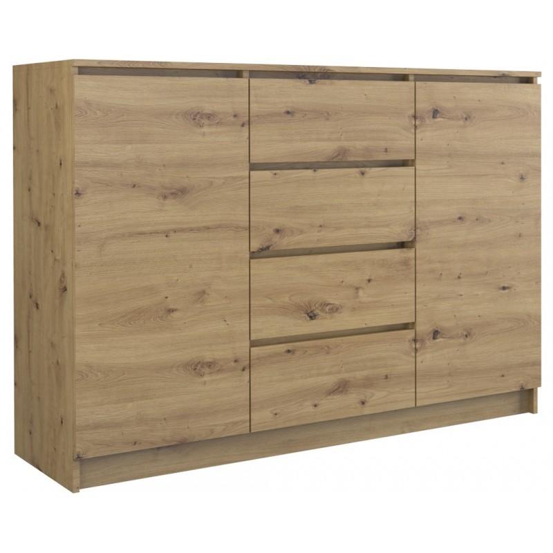 SIDEBOARD 2+4 120CM ARTISAN OAK