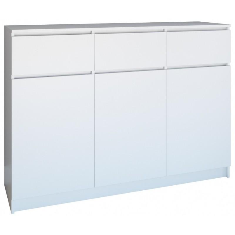 SIDEBOARD 3+3 WHITE 120CM