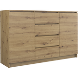 SIDEBOARD 2+4 ARTISAN OAK 140CM