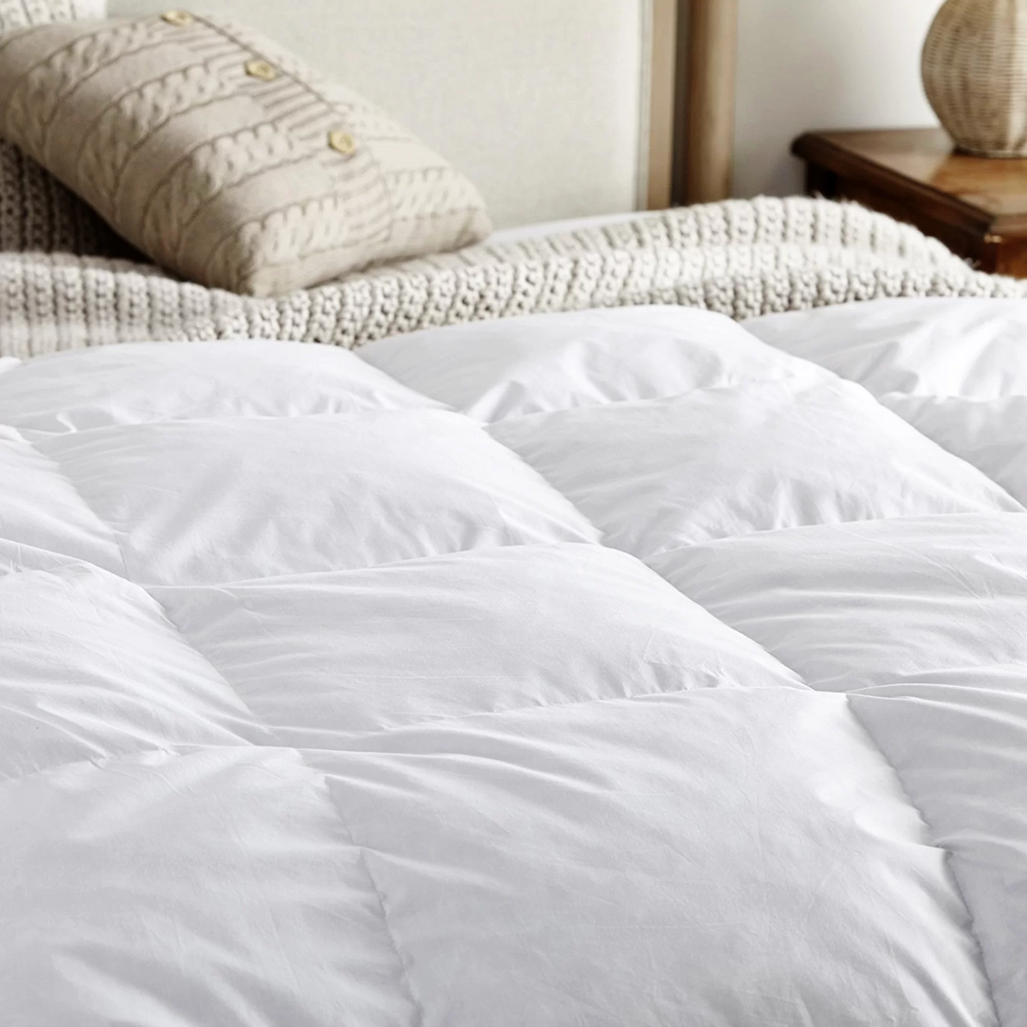 GOOSE / DUCK FEATHER & DOWN DUVET QUILT 10.5Tog 13.5Tog - eurohomeware